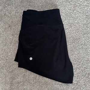 Lululemon High-Rise Black Shorts (size 6)